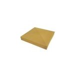 Chapeau pointe diamant sable 40 x 40 x 4, 5 cm Chapeau pointe diamant sable 40 x 40 x 4, 5 cm