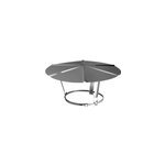 Chapeau rglable inox 140 - 200 mm poujoulat