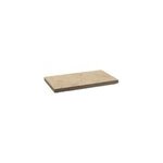 Couvre mur plat pour muret travertin 50 x 28 x 3 cm pierre naturelle