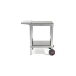 Chariot pour plancha en inox plein air compact krampouz