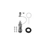 Chasse d'eau + robinet flotteur � ouverture diff�r� flomasta, double bouton poussoir + c�ble