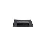 Chati�re plate noire pour ventiler les combles