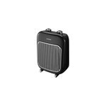 Chauffage d'appoint soufflant pour salle de bain scholtes noir