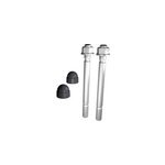 Cheville pour sol prestio béton avec capuchon anthracite kordo, lot de 2 Cheville pour sol prestio béton avec capuchon anthracite kordo, lot de 2