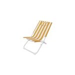 Chilienne curacao rayure jaune pliable Chilienne curacao rayure jaune pliable