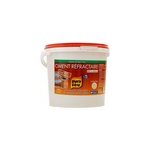 Ciment réfractaire en seau de 3. 5 kg Ciment réfractaire en seau de 3. 5 kg
