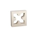 Claustra bton c - 255 blanc 25 x 25 x 5 cm