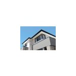 Clin pour bardage pvc dumaplast gris granit l. 2, 39 m