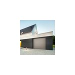 Clin de bardage en pvc dumaclin l. 240 cm x 18, 5cm coloris anthracite