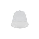 Cloche à salade grand modèle verve en polyéthylène transparent Ø34 x h. 26 cm Cloche à salade grand modèle verve en polyéthylène transparent Ø34 x h. 26 cm