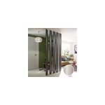 Cloison amovible � lames orientables yotta beige h. 252 x l. 24 cm