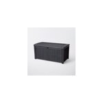 Coffre de jardin borneo en rsine - keter - gris - 416 litres