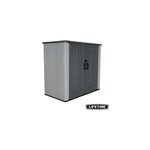 Coffre de jardin lifetime 60441u rsine gris l. 193 x l. 110 x h. 177 cm 3067l