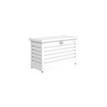 Coffre de jardin mtal biohort t100 blanc 195l