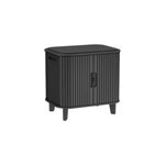 Coffre de rangement polypropyl�ne gris smart box keter 121l