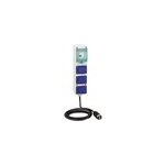 Coffret lectrique de chantier pr - quip et pr - cbl 3 prises 16a schneider electric kaedra
