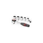 Coffret mini rotator 1 / 4 ; facom 8 pices