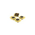 Coin � roulettes max 400kg mottez - 4 pi�ces