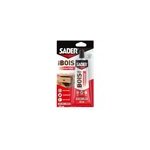 Colle à bois à prise rapide sader transparente après séchage tube de 125 ml Colle à bois à prise rapide sader transparente après séchage tube de 125 ml