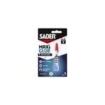 Colle cyanoacrylate sader maxiglue, gel 3g