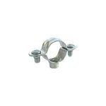 Collier de fixation simple pour tube �12 mm, lot de 10