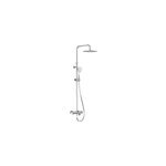 Colonne bain / douche douche thermostatique avec pommeau et douchette 3 jets, chrome, kramer colors Colonne bain / douche douche thermostatique avec pommeau et douchette 3 jets, chrome, kramer colors