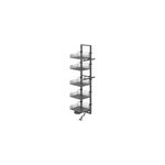 Colonne coulissante 5 niveaux goodhome enden pbre 60 cm