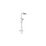 Colonne de douche thermostatique chrome, edouard rousseau hoop Colonne de douche thermostatique chrome, edouard rousseau hoop