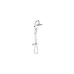 Colonne de douche thermostatique, chrome, essebagno essegoia