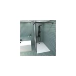 Colonne de douche thermostatique hydromassante avec tablette, pomme de tête, douchette et flexible, en ... Colonne de douche thermostatique hydromassante avec tablette, pomme de tête, douchette et flexible, en ...