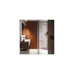 Colonne de douche thermostatique avec pomme de tête, douchette et flexible, chrome, valentin inouie Colonne de douche thermostatique avec pomme de tête, douchette et flexible, chrome, valentin inouie