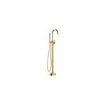 Colonne mitigeur mcanique de baignoire lot + flexible + douchette, h. 113 cm, dor, essebagno