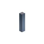 Colonne de salle de bains suspendue en mlamin bleu mat l. 35 x l. 32 x h. 160 cm, alba