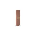 Colonne de salle de bains  suspendre ouverture droite archi terracotta mat h. 160 x l. 35 cm