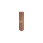 Colonne de salle de bains  suspendre ouverture gauche archi terracotta mat h. 160 x l. 35 cm