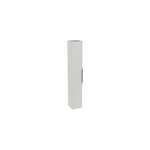 Colonne de salle de bains suspendue 1 porte blanc mat l. 30 cm x h. 183 x p. 30 cm, pamili