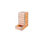 Composteur design en bois 80 x 98 cm 209l Composteur design en bois 80 x 98 cm 209l