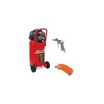 Compresseur vertical mecafer 50l 2hp + accessoires