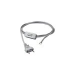 Cordon de lampe avec interrupteur métal diall 2m Cordon de lampe avec interrupteur métal diall 2m
