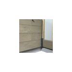 Cornière entrante aluminium, l. 2. 5m, gris, sylway Cornière entrante aluminium, l. 2. 5m, gris, sylway