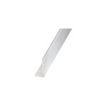 Cornière inégale alu anodisé incolore 40 x 20 mm, 1 m Cornière inégale alu anodisé incolore 40 x 20 mm, 1 m