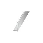 Cornire ingale aluminium brut 25 x 15 mm, 2 m
