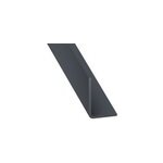 Corni�re in�gale pvc anthracite 20 x 30 mm, l. 2, 6 m cqfd