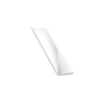 Corni�re in�gale pvc blanc 10 x 20mm, l. 2 m cqfd