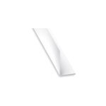 Corni�re in�gale pvc blanche 40 x 10mm, l. 2 m cqfd