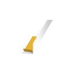 Cornire pvc blanc auto - adhsive 15 x 15 mm, 1. 30 m