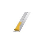 Cornière pvc inox auto - adhésive 20 x 20 mm, 1. 30 m Cornière pvc inox auto - adhésive 20 x 20 mm, 1. 30 m