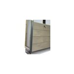 Cornire sortante aluminium, l. 2. 5m, brun, sylway