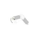 Coude ajustable pour goulotte 80 x 60 mm spcial climatiseur fixe autogyre