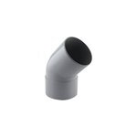 Coude de descente 45� d. 100 m�le - femelle gris fitt